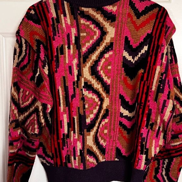 FARM Rio Multicolor Patterned Sweater - Picture 3 of 11